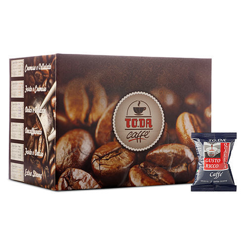 100 Capsule RICCO Caffè Gattopardo To.Da Compatibili Lavazza Point