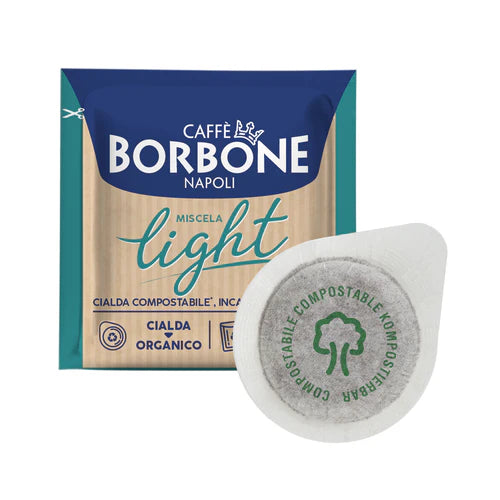 100 LIGHT miscela 50% Blu, 50% Dek - 50 Cialde COMPOSTABILI