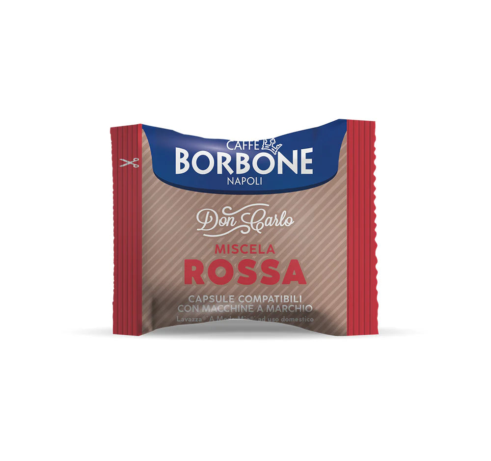 100 Capsule Compatibili A Modo Mio* - Miscela ROSSA