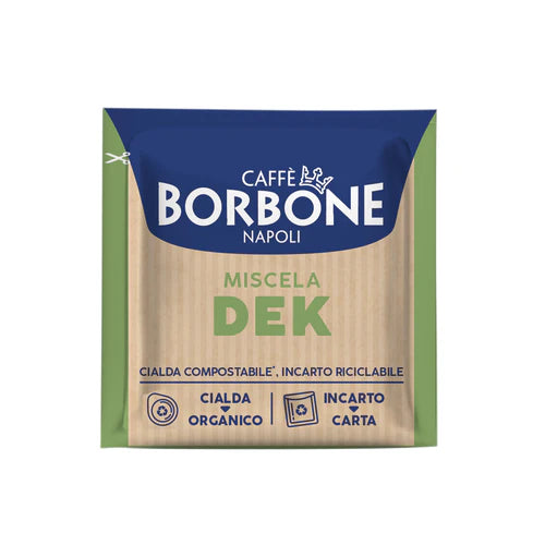 100 Cialde ESE 44 mm Caffè Borbone Miscela VERDE DEK