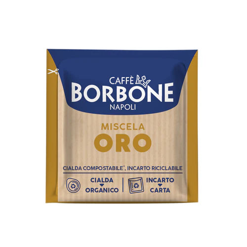 100 Cialde ESE 44 mm Caffè Borbone Miscela ORO