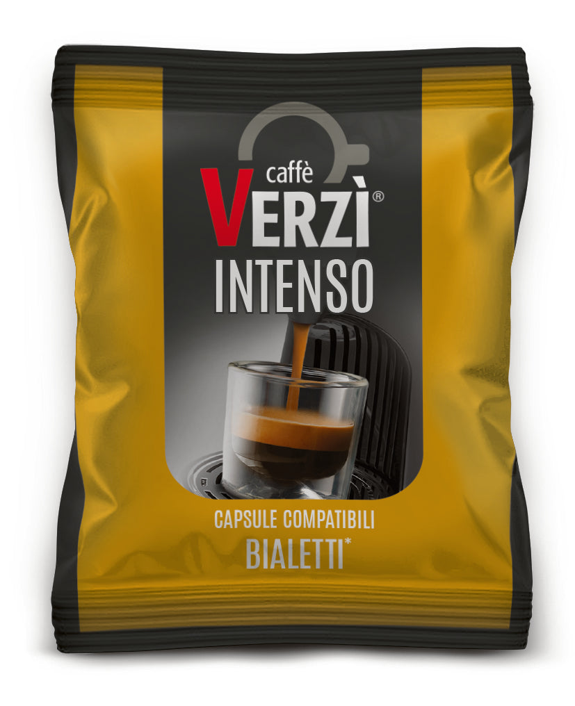 100 Capsule Compatibili Bialetti - Aroma Intenso Verzì