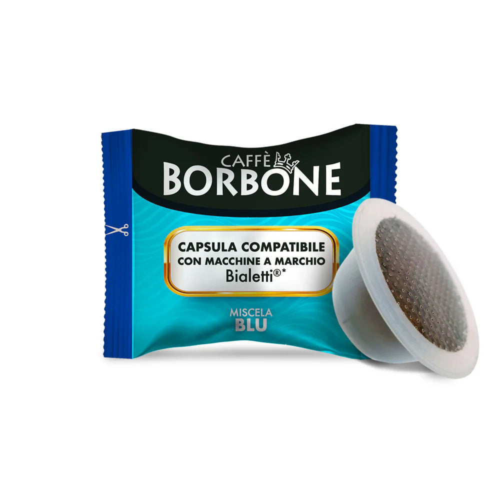 100 Capsule Caffè Borbone Compatibili Bialetti®* - Miscela BLU