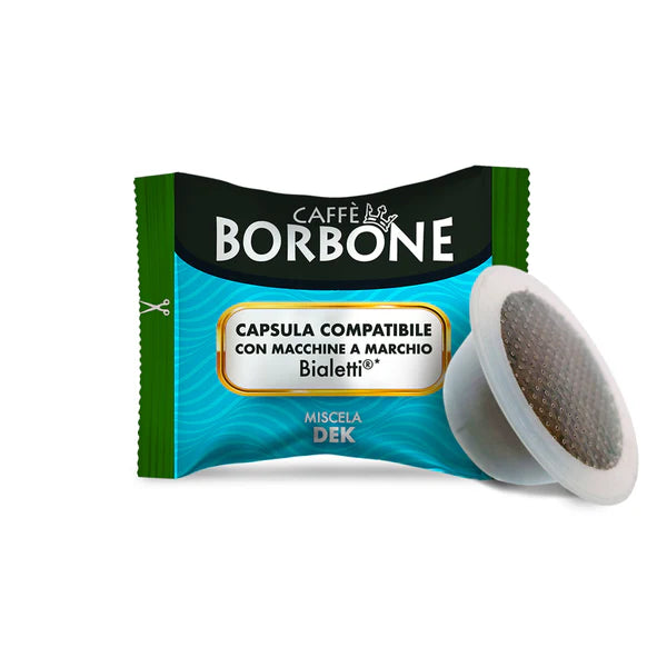 100 Capsule Caffè Borbone Compatibili Bialetti®* - Miscela DEK
