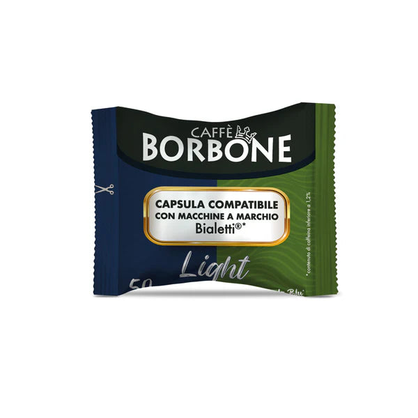 50 LIGHT miscela 50% Blu, 50% Dek - Capsule