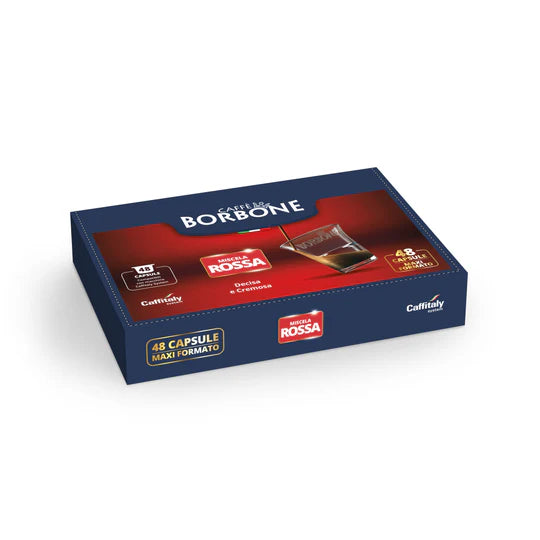 48 Capsule Caffitaly®* - Miscela ROSSA Caffè Borbone