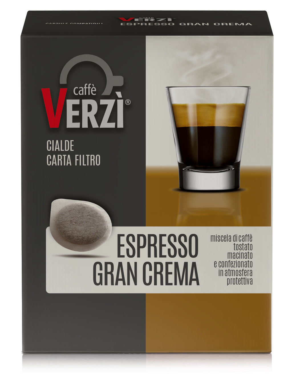 150 Cialde Espresso Gran Crema - Caffè Verzì