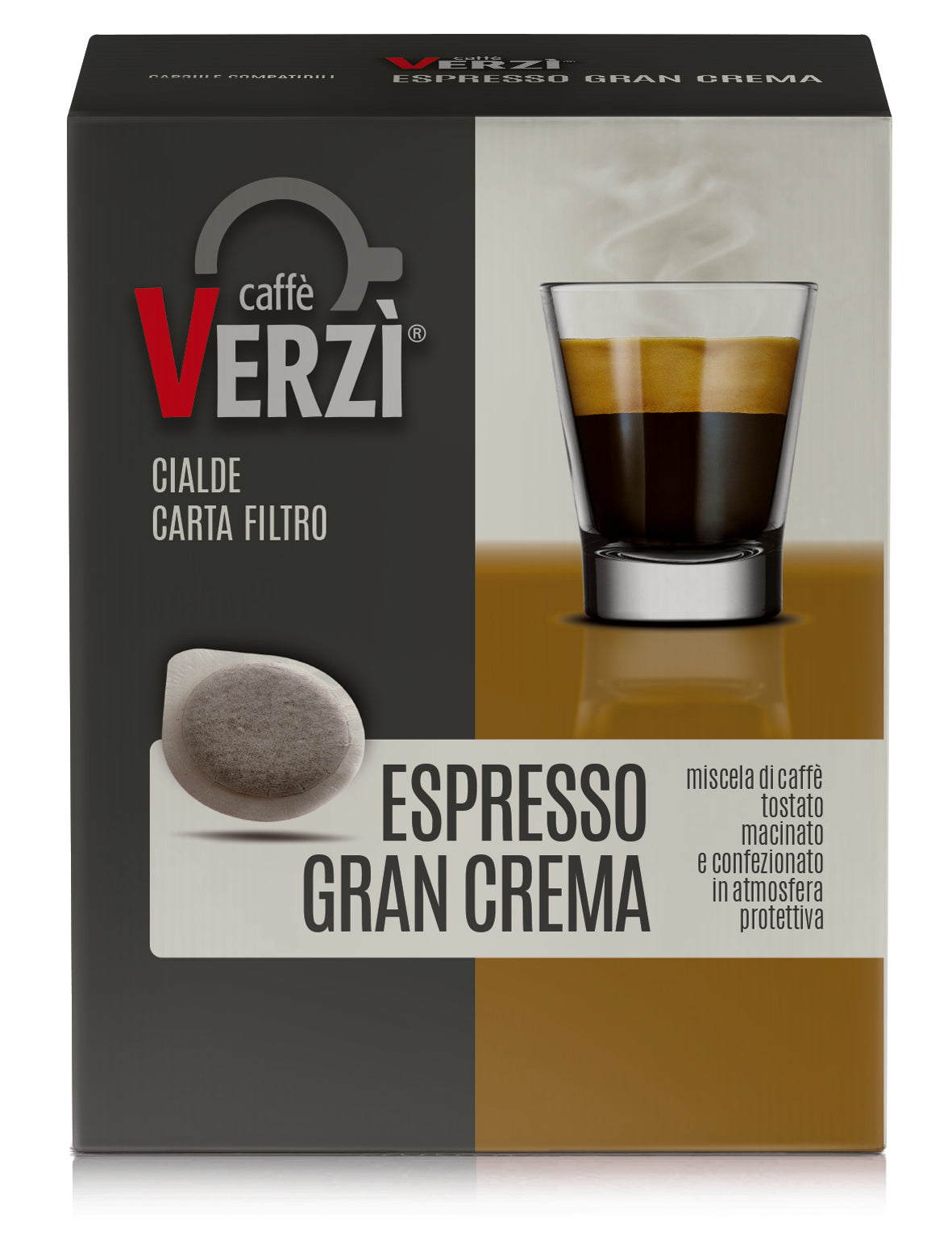 150 Cialde Espresso Gran Crema - Caffè Verzì