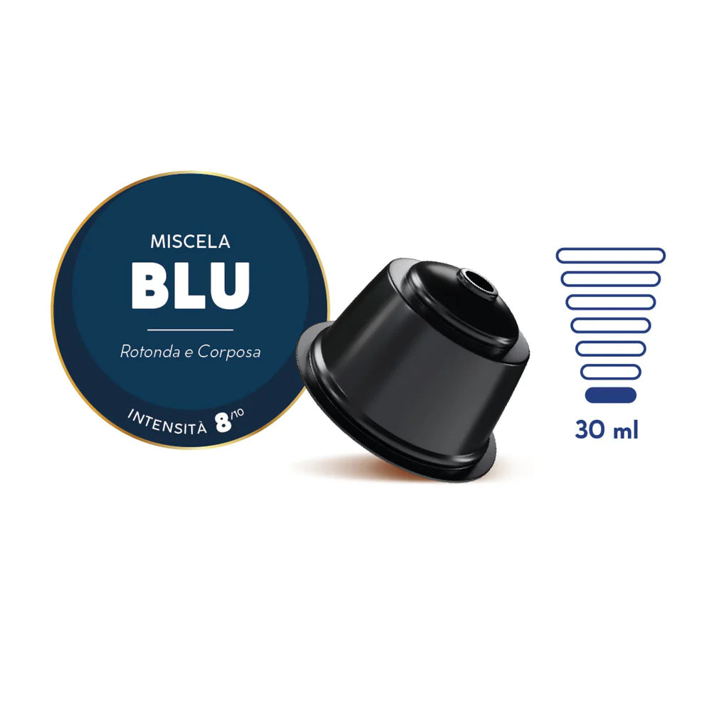 16 x 4 Capsule Borbone Compatibili Nescafè®* Dolce Gusto®* Miscela Blu