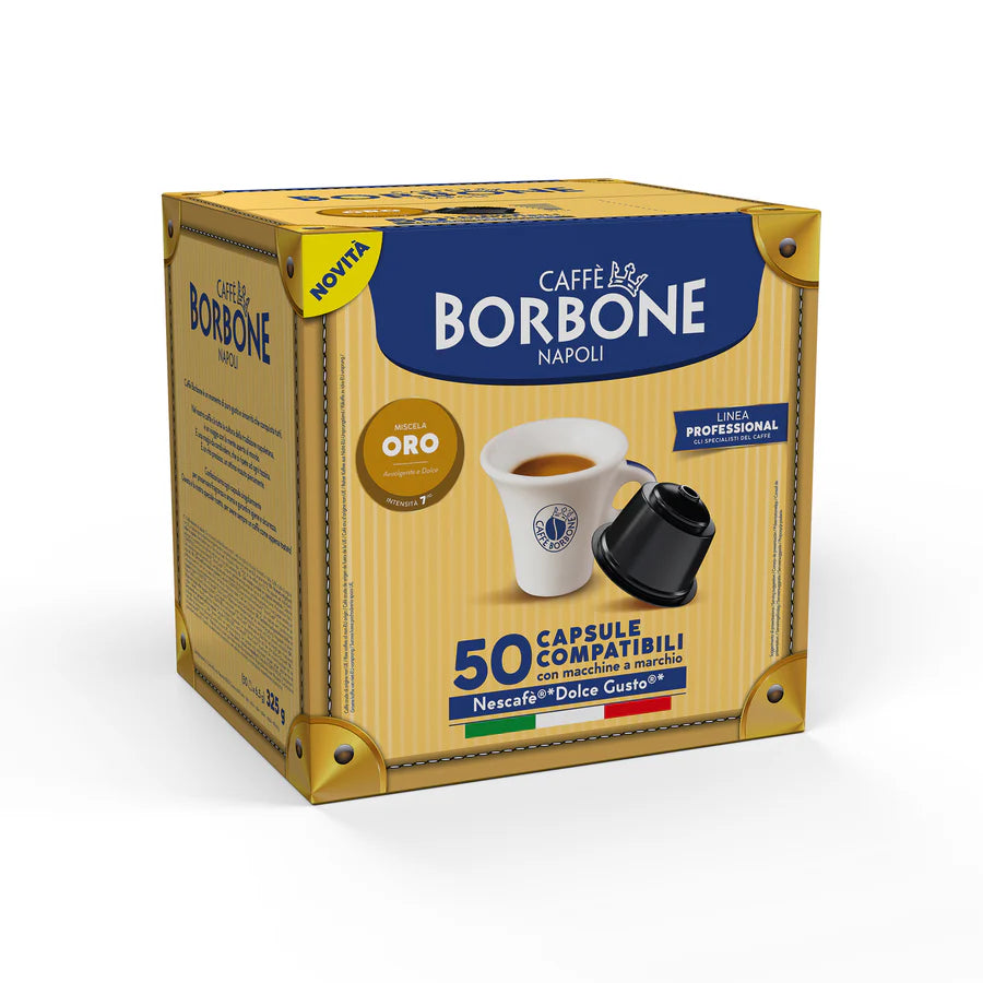 16 x 4 Capsule Borbone Compatibili Nescafè®* Dolce Gusto®* Miscela Oro