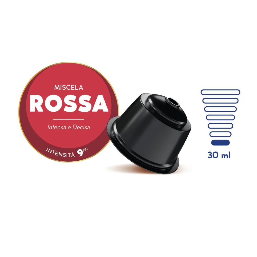 16 x 4 Capsule Borbone Compatibili Nescafè®* Dolce Gusto®* Miscela Rossa