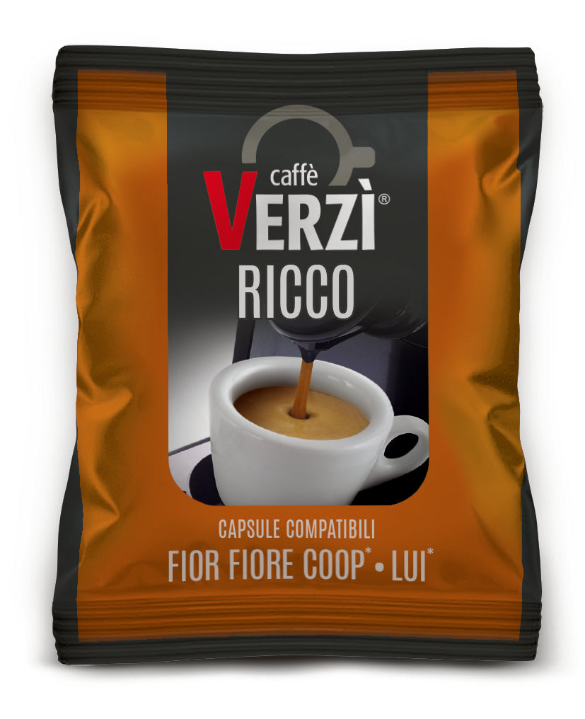 100 Capsule Compatibili FiorFiore Coop - Aroma Ricco