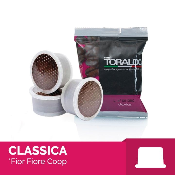 100 Capsule Compatibili Fior Fiore Coop* - Miscela Classica