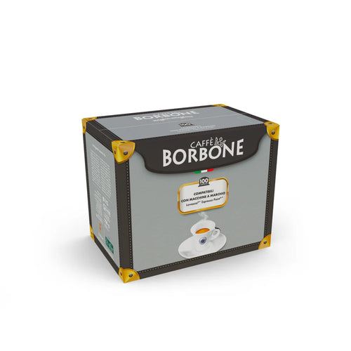 100 Capsule Borbone Compatibili Miscela NERA