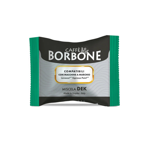 100 Capsule Borbone Compatibili Miscela VERDE DEK