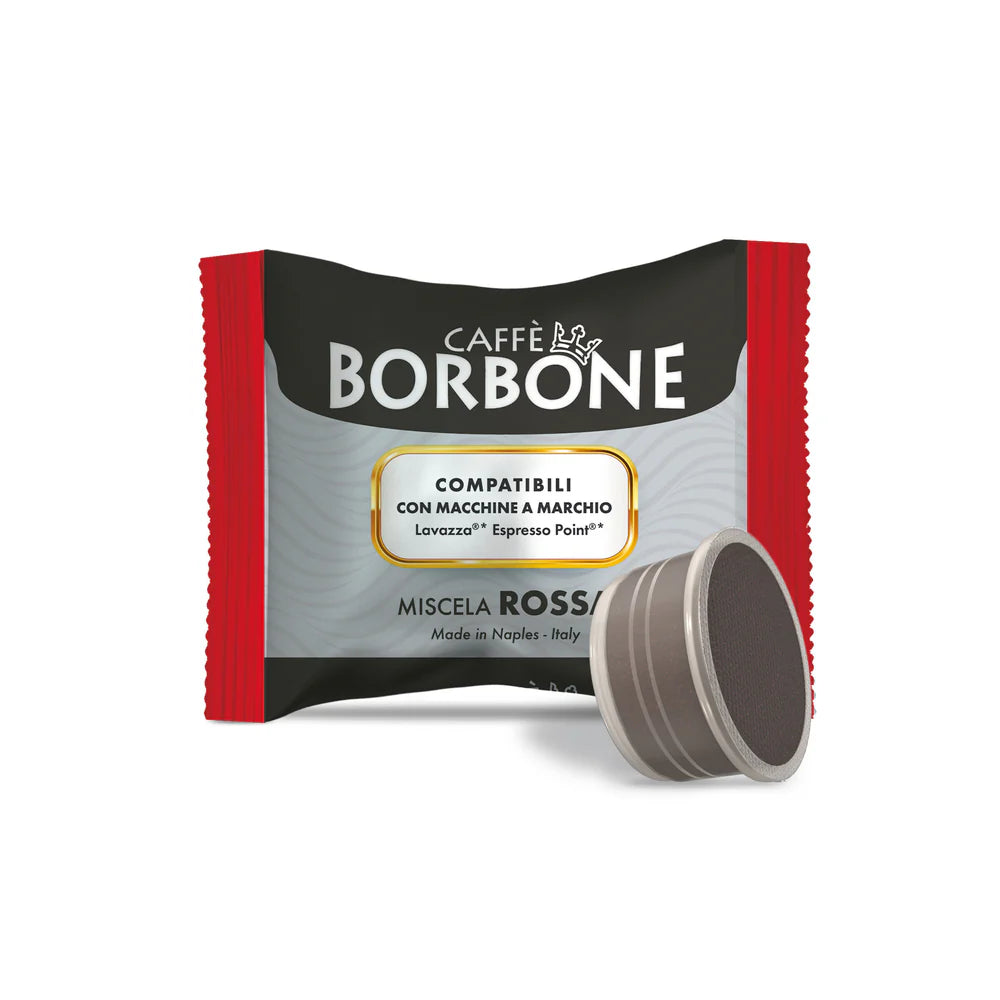 100 Capsule Borbone Compatibili Miscela ROSSA