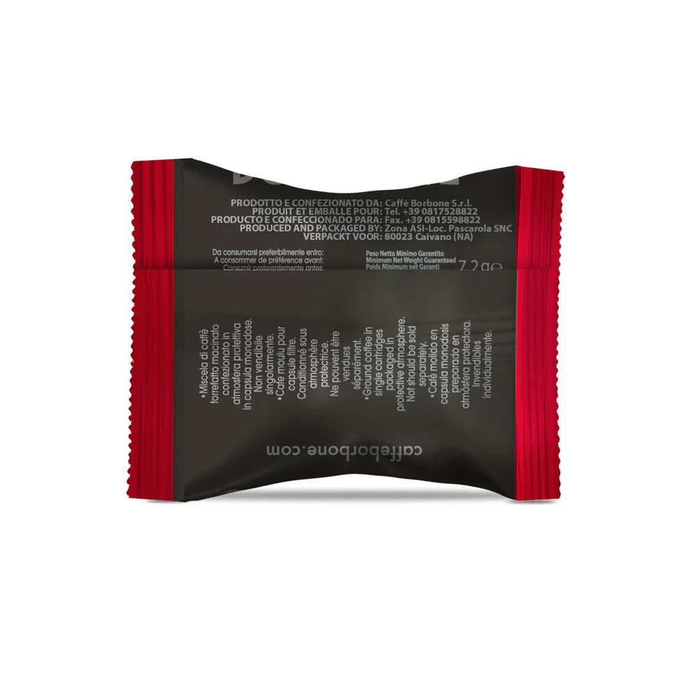 100 Capsule Borbone Compatibili Miscela ROSSA