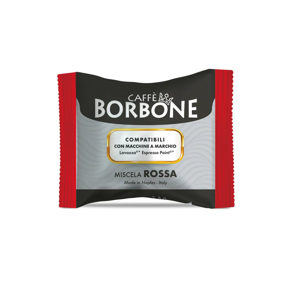 100 Capsule Borbone Compatibili Miscela ROSSA