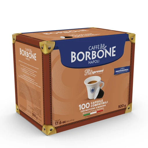 100 Capsule Borbone Compatibili con macchine ad uso domestico Nespresso®* Miscela DEK GREEN