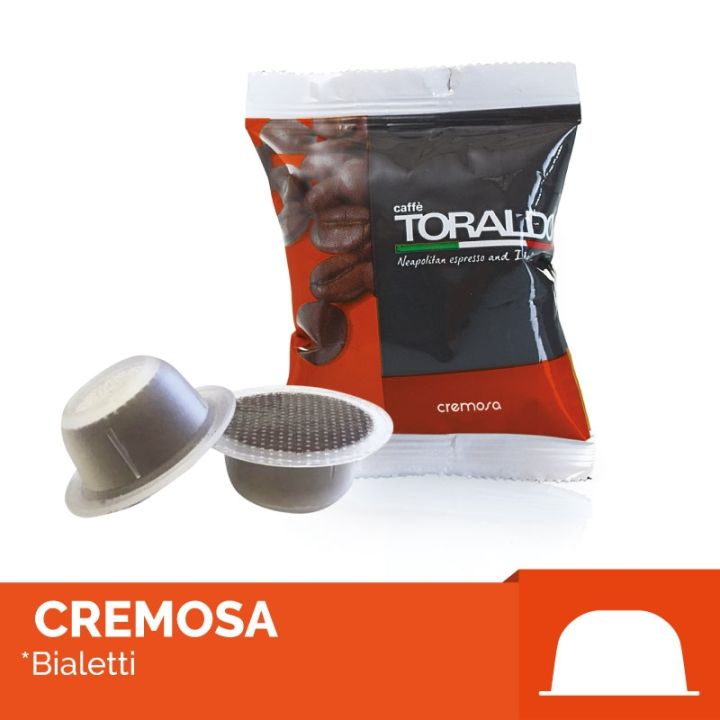 100 Capsule Compatibili Bialetti* - Miscela Cremosa