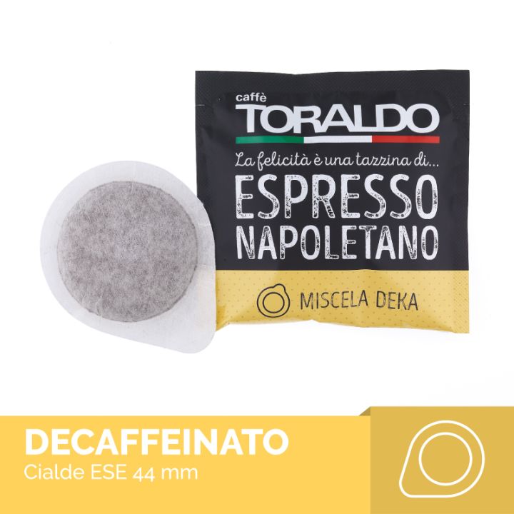 100 Cialde Caffè Toraldo - Miscela Decaffeinato