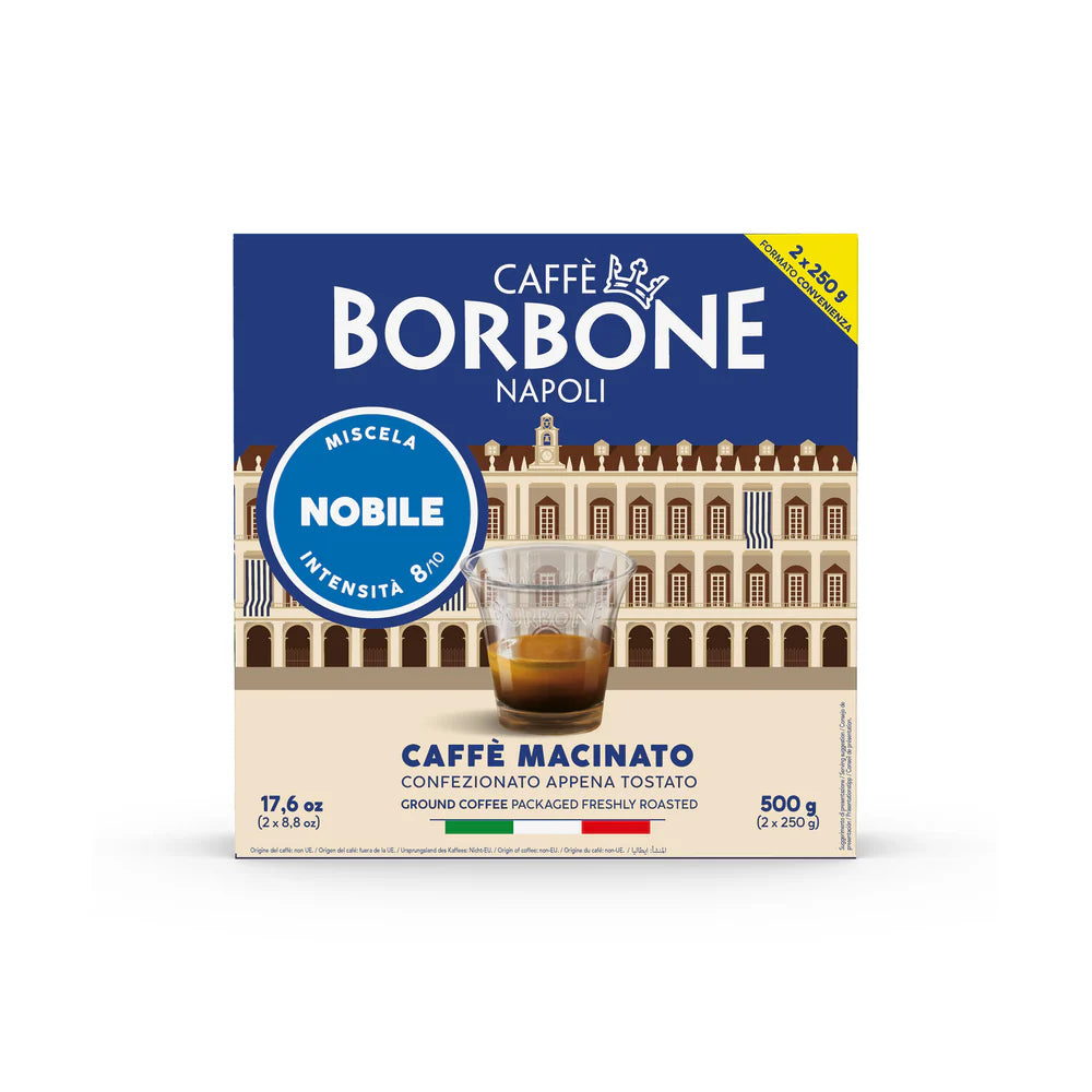 Moka Borbone miscela NOBILE confezione BIPACK da 2x250gr
