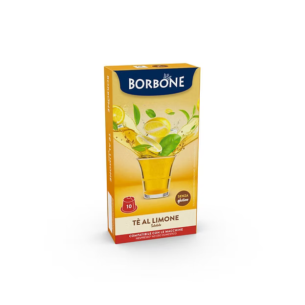 10 capsule the al limone Borbone compatibili NESPRESSO