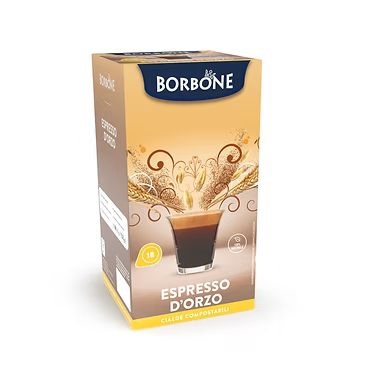 18 Cialde ESPRESSO D'ORZO Borbone Filtrocarta ESE 44mm