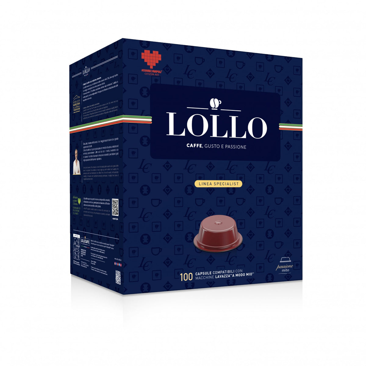100 Capsule Compatibili A Modo Mio* - Miscela Argento